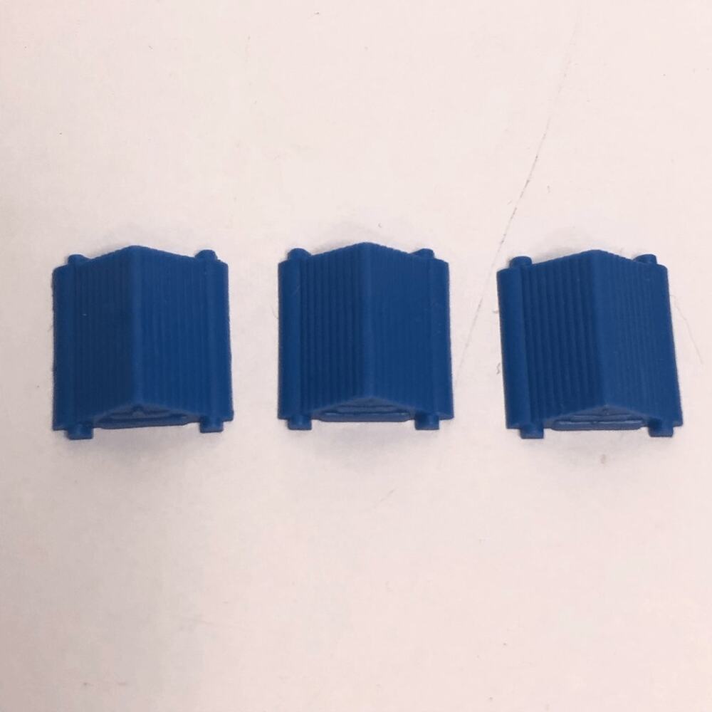 slider replacements for wheel of fortune letter‎ board blue plastic piece 3